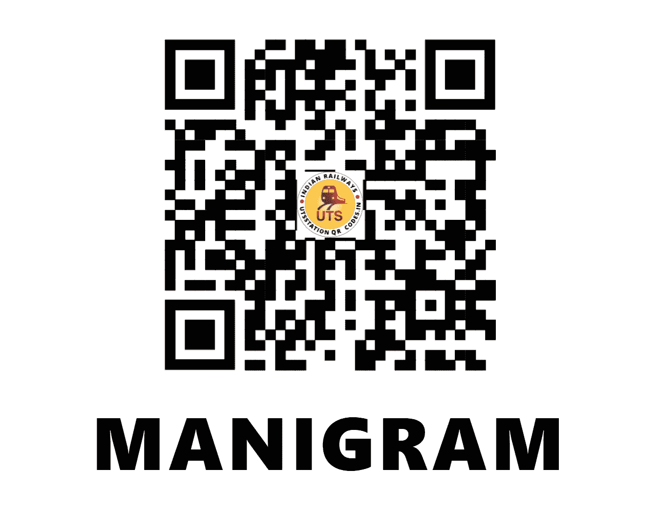 UTS QR Code for MANIGRAM - MGLE (ER - WEST BENGAL)